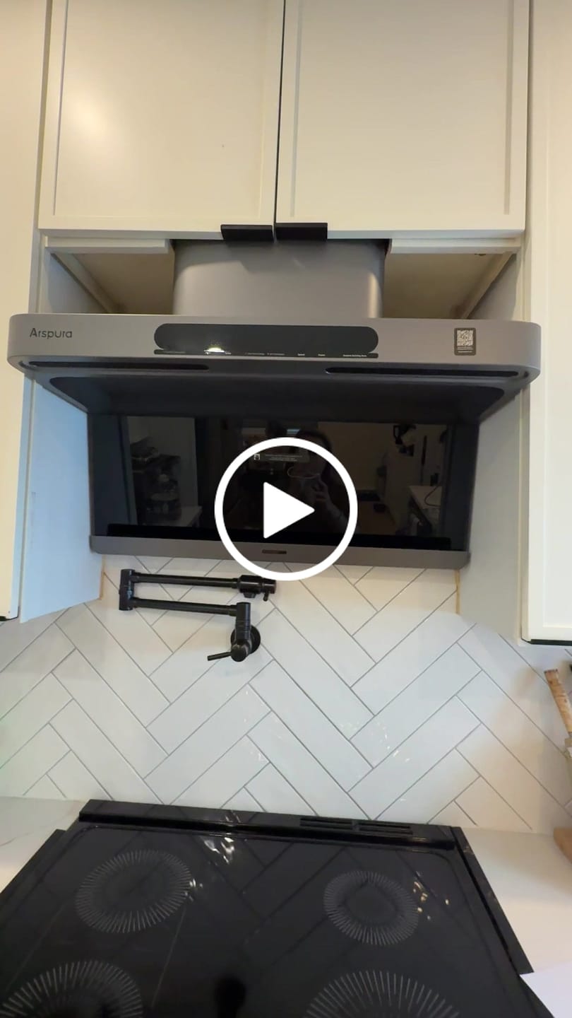 Customer video review of Arspura 30'' F1 High-Velocity Range Hood