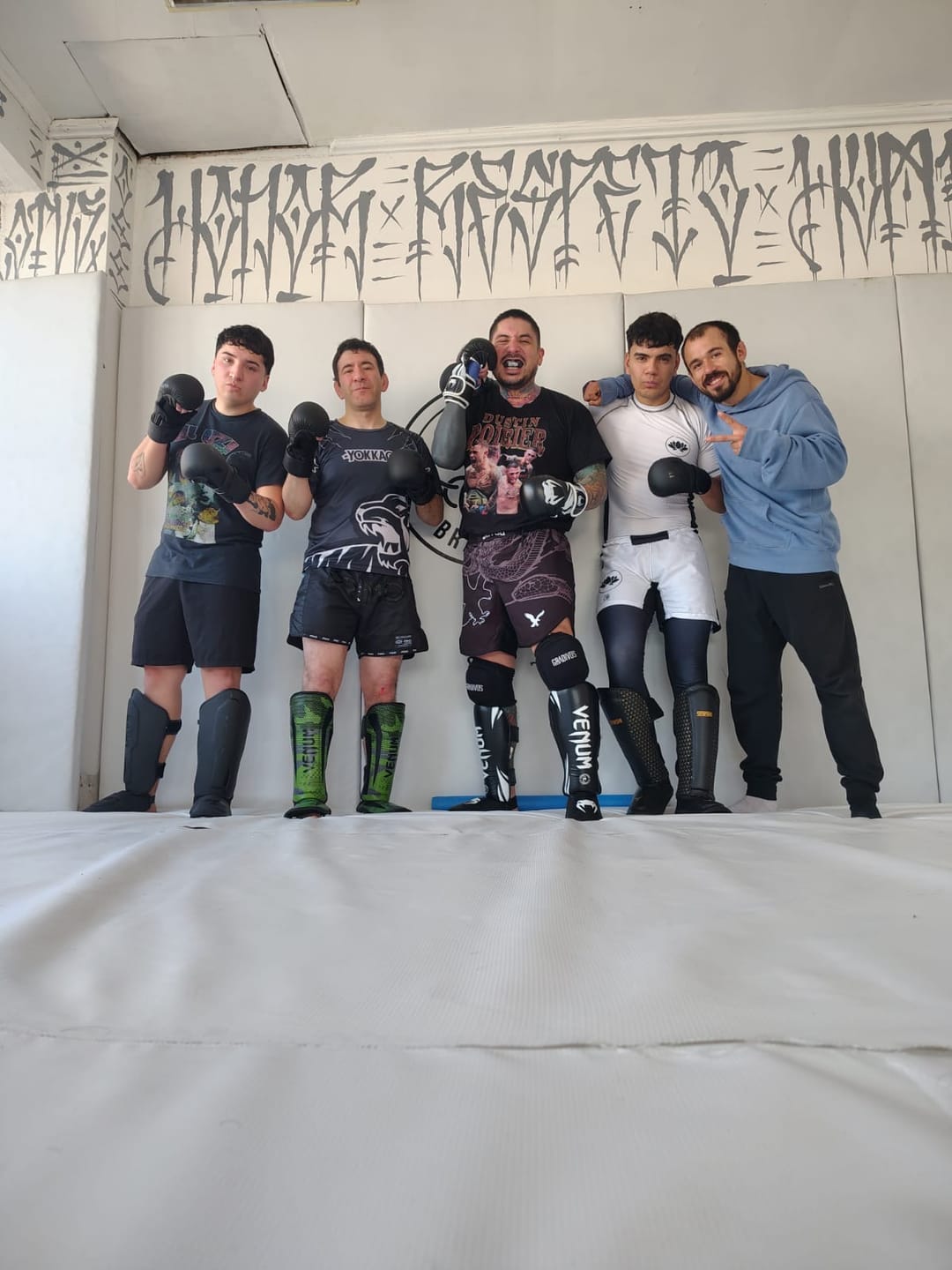 Customer photo review of Guantillas MMA Negras Sparring