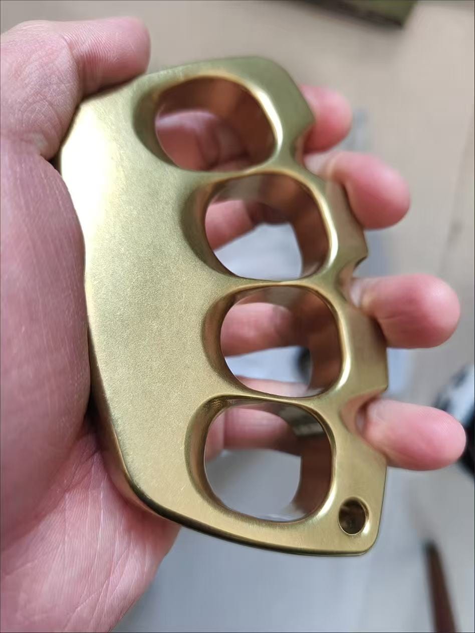 Customer photo review of Solid Brass Heavy Duty CNC EDC Tool – Classic Everyday Carry Gear