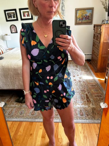 Customer photo review of Ginger Swim Romper