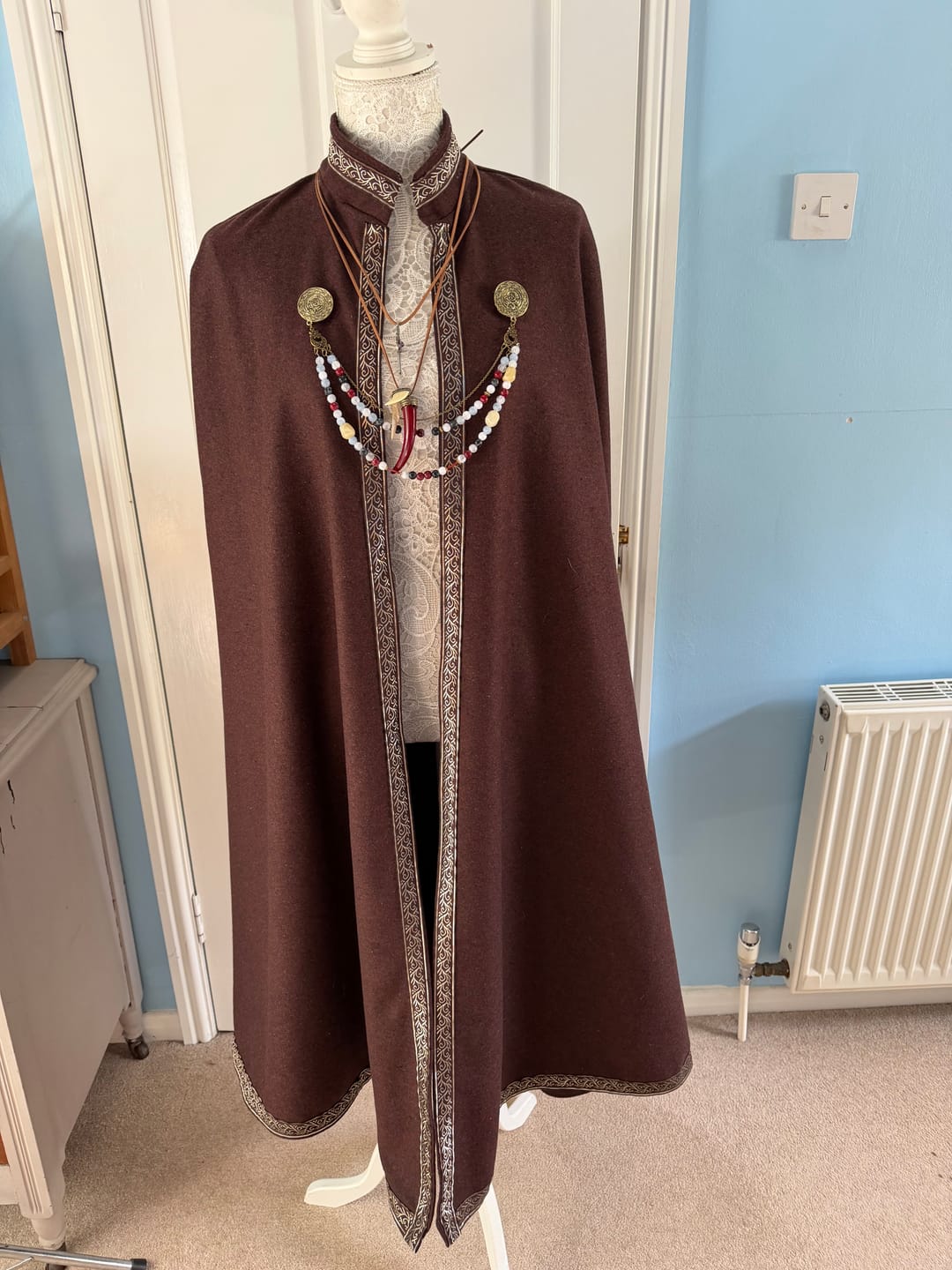 Customer photo review of Plain Wool Blend Fabric