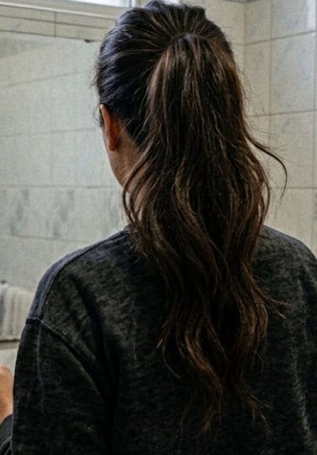 Customer photo review of Hair serum