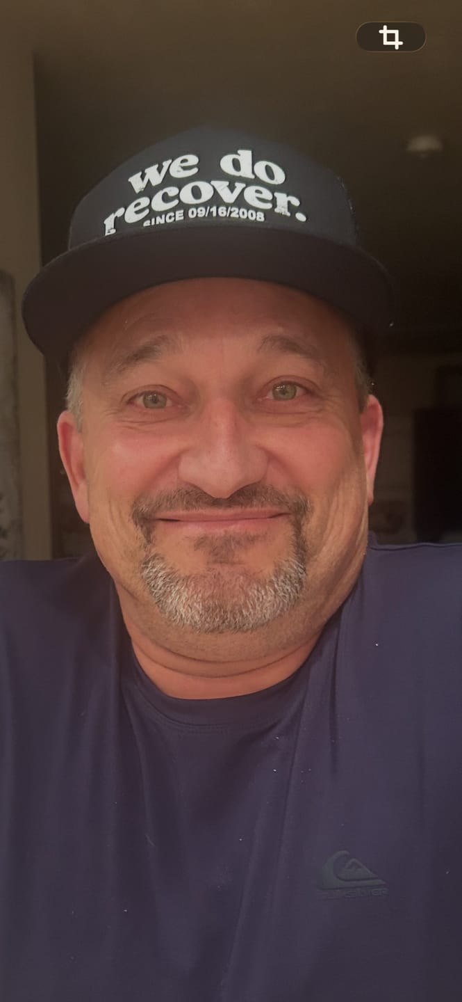 Customer photo review of Sober Hat | We Do Recover Trucker