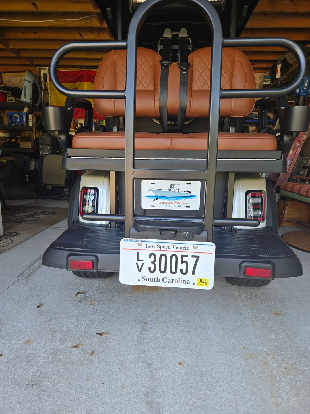 Customer photo review of Custom License Plate