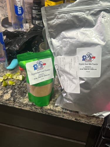 Customer photo review of Organic Goat Milk Powder