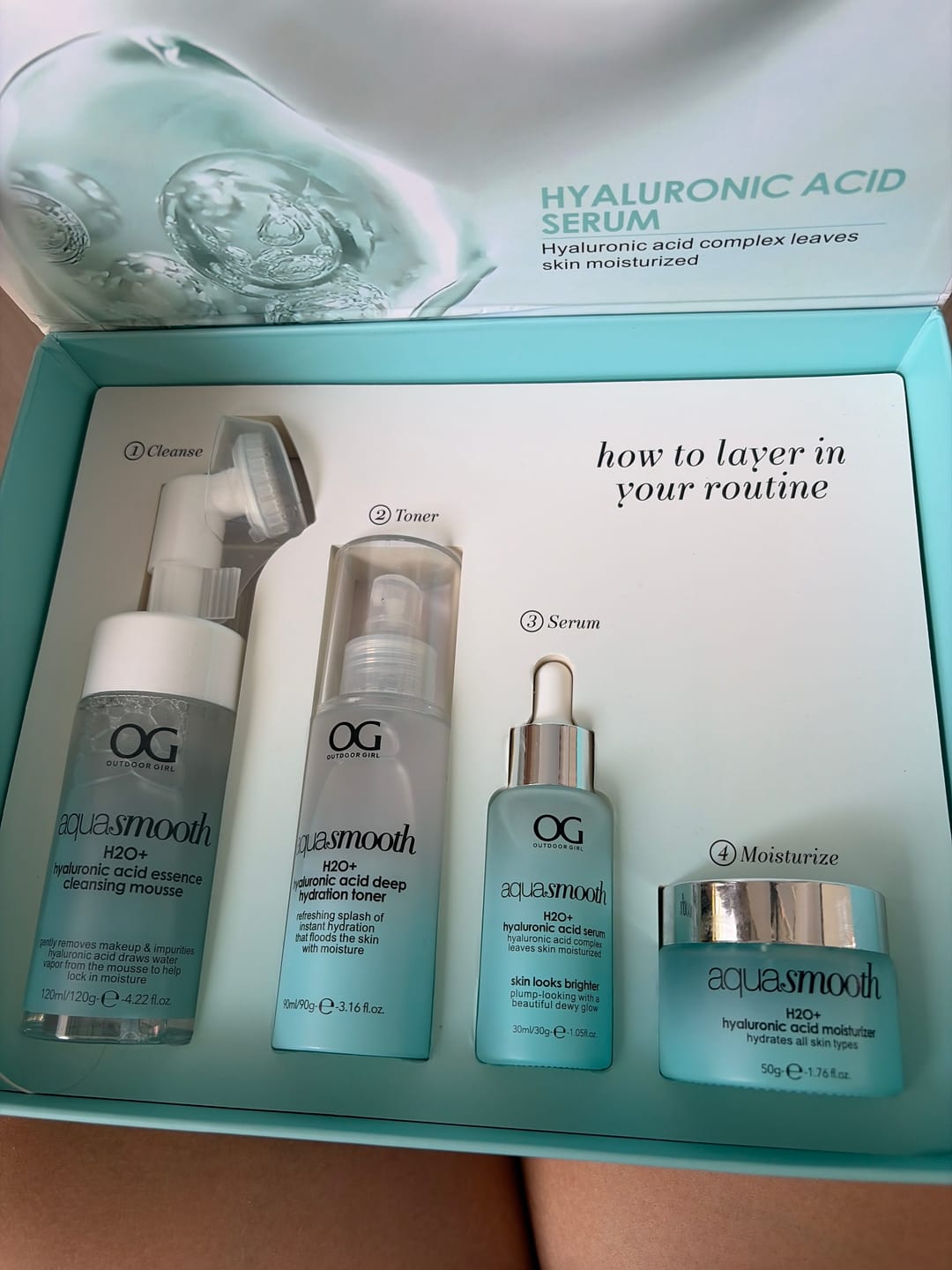 Customer photo review of KIT FULL HIDRATACIÓN
