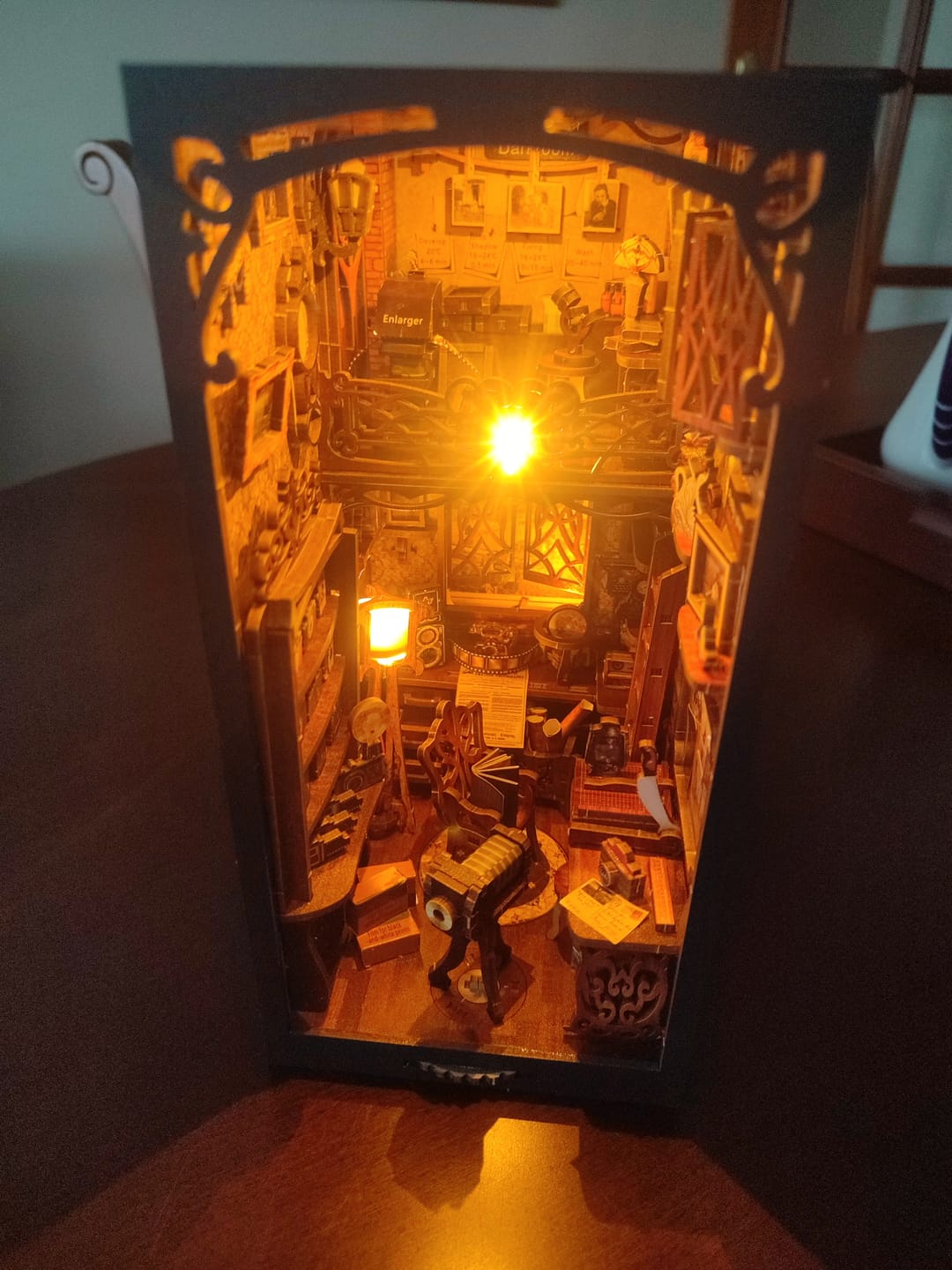 Customer photo review of DIY Book Nook Kit - Film Darkroom