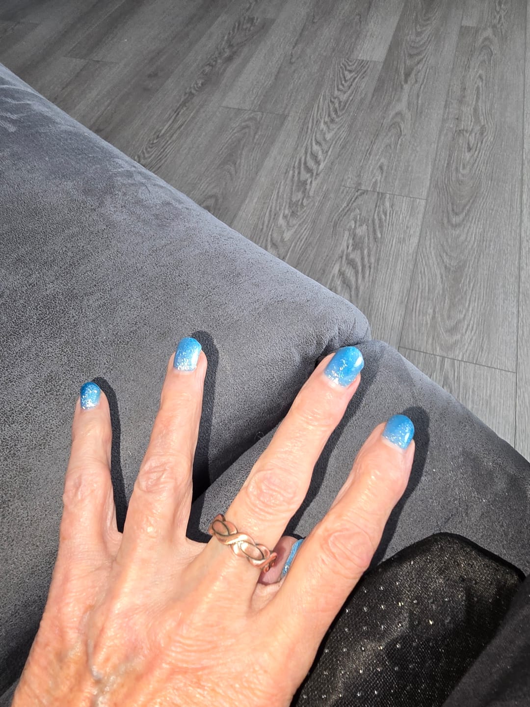 Customer photo review of Ladies Adjustable Copper Magnetic Ring