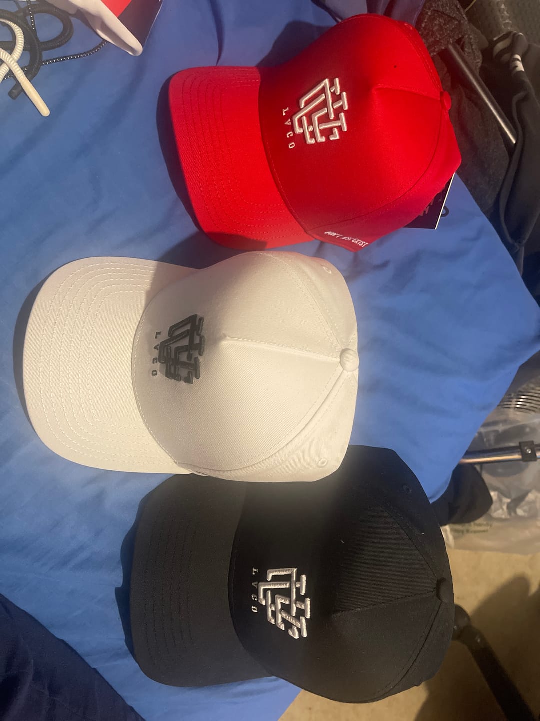 Customer photo review of ULTRA FIT Jet Black A-Frame Snapback