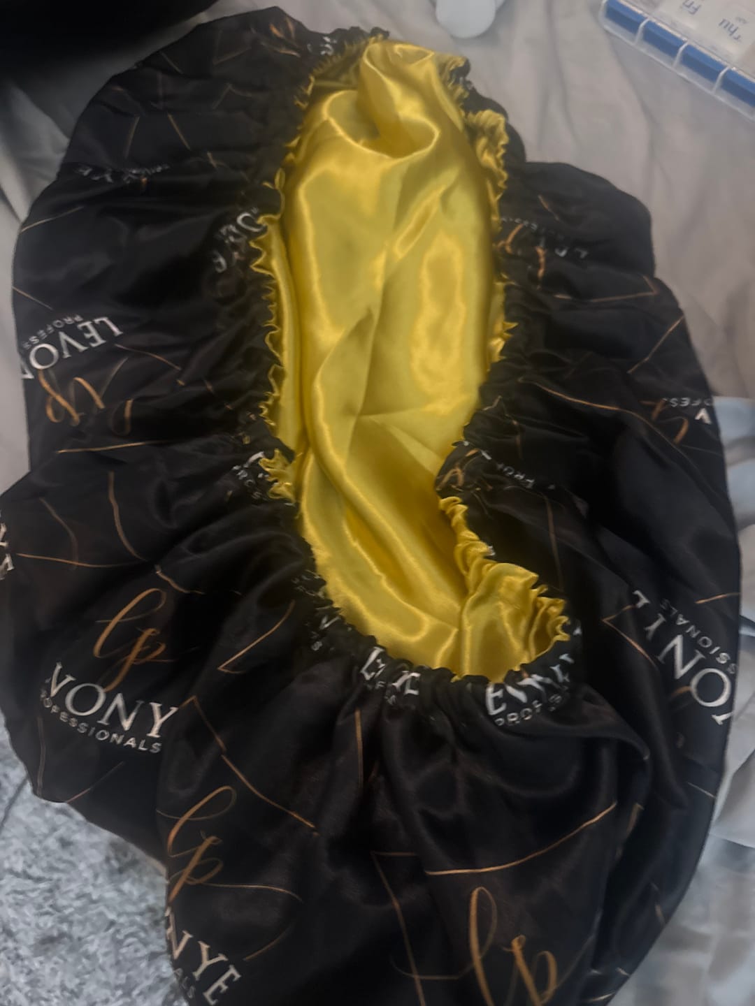 Customer photo review of Levonye' Infused Fenugreek "Reversible" Pillow Case