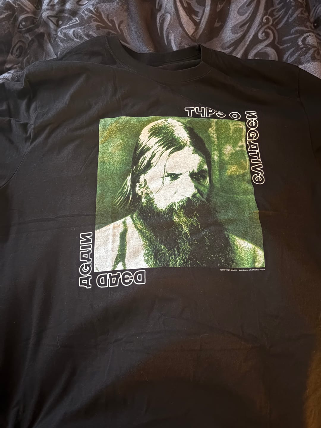 Customer photo review of Type O Negative - Dead Again - Shortsleeve Shirt