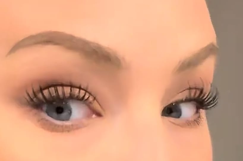 Customer photo review of MASCARER Lash Clusters