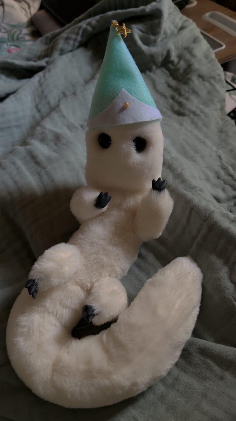 Customer photo review of Brush Buddy - Handmade art toy