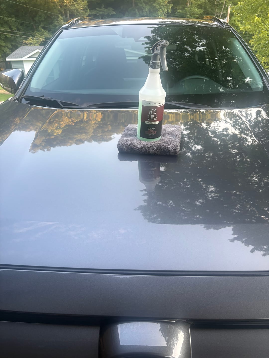 Customer photo review of Eco Shine Waterless Wash Concentrate - 32 oz