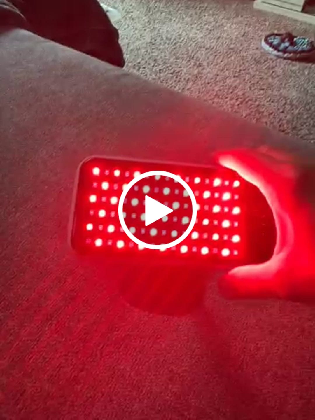 Customer video review of Red Light Stand