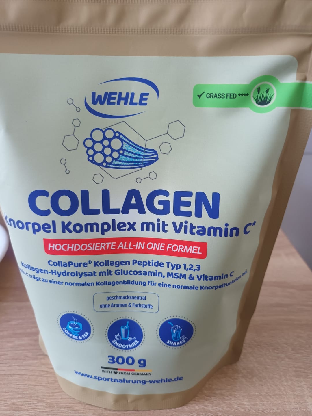 Customer photo review of Collagen Knorpel Komplex - Neuheit