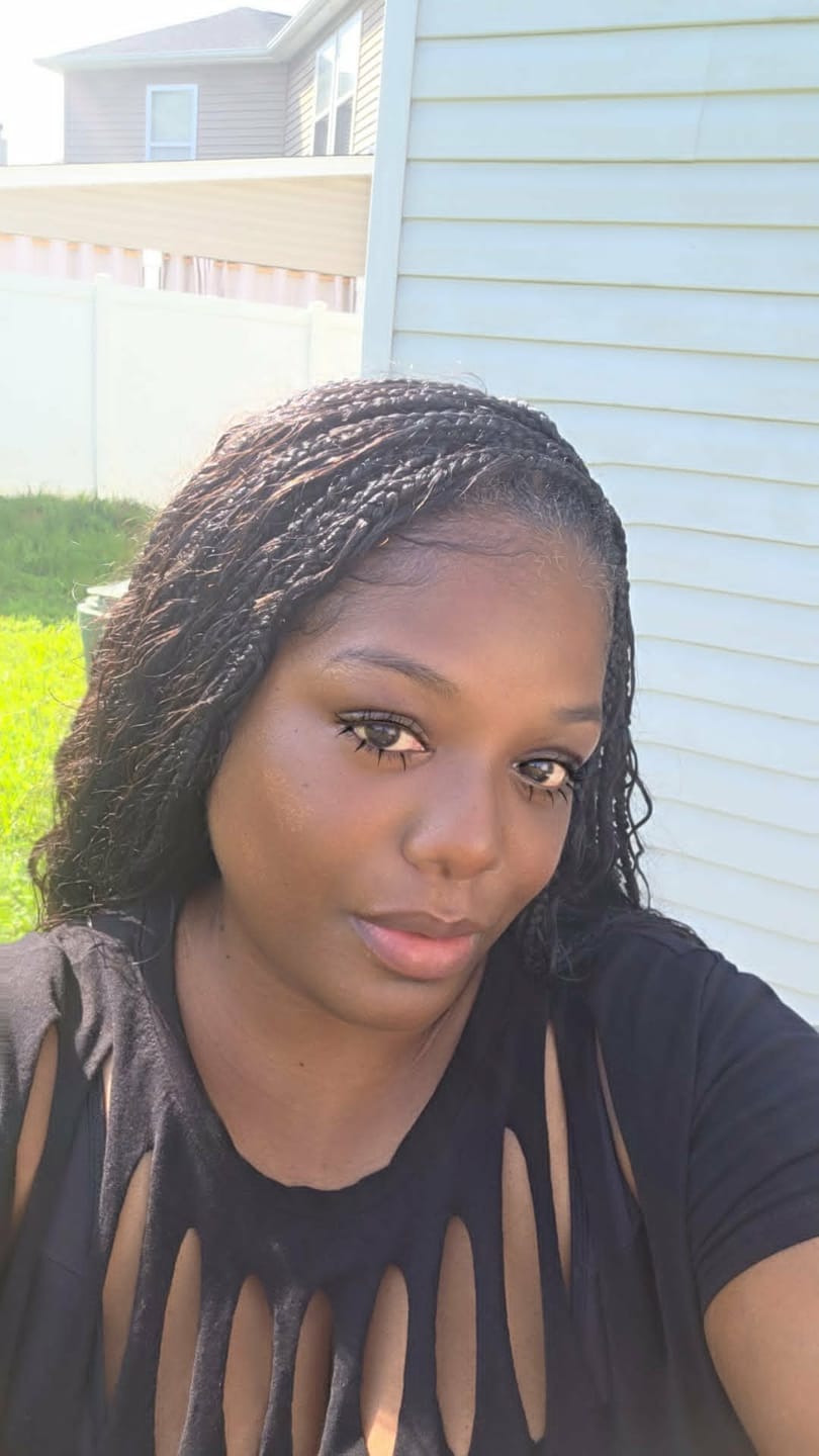 Customer photo review of Crochet Mermaid Braids with Loose Wave Human Hair Curls