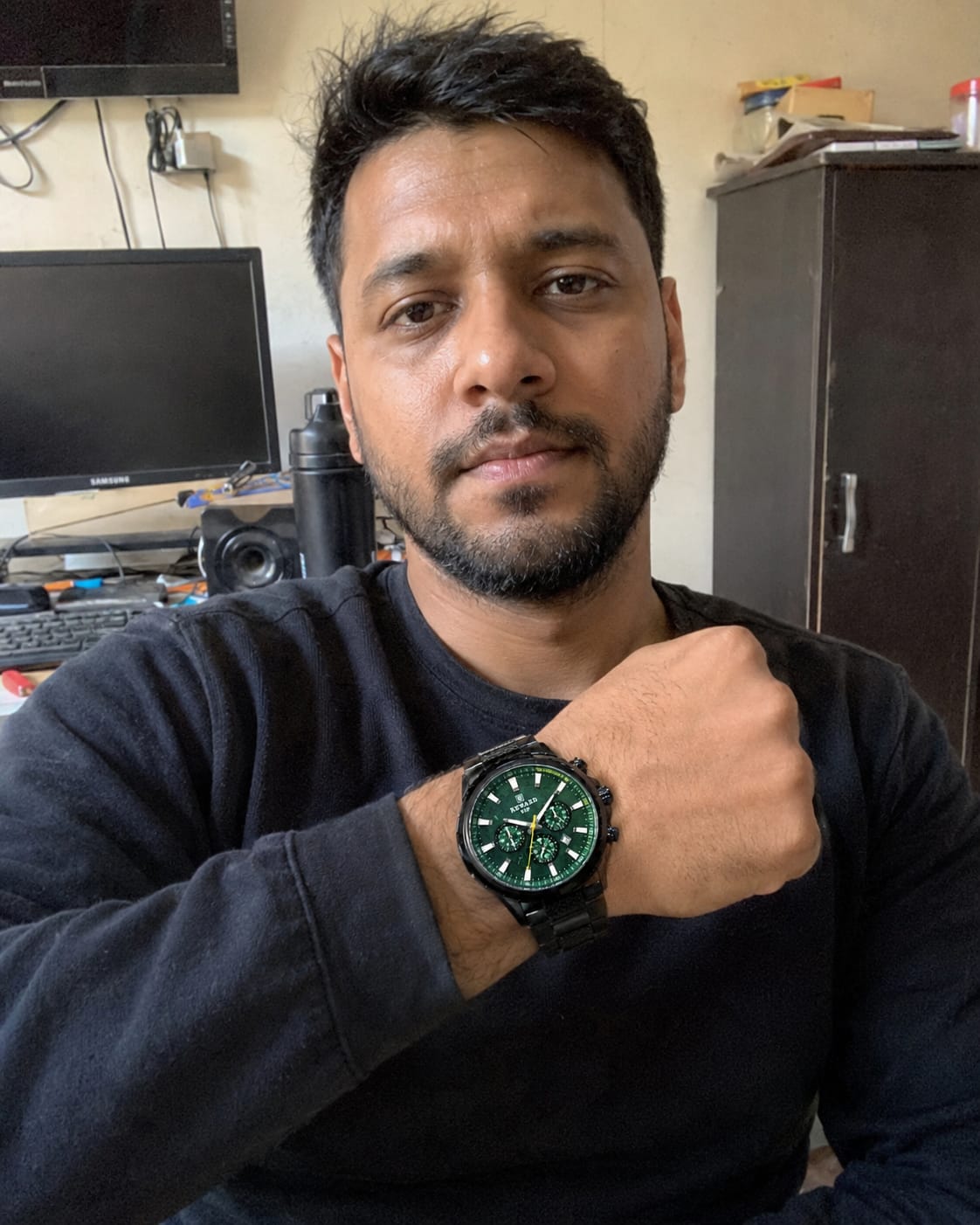 Customer photo review of REWARD VIP RD82008M Men's Chronograph Quartz Watch