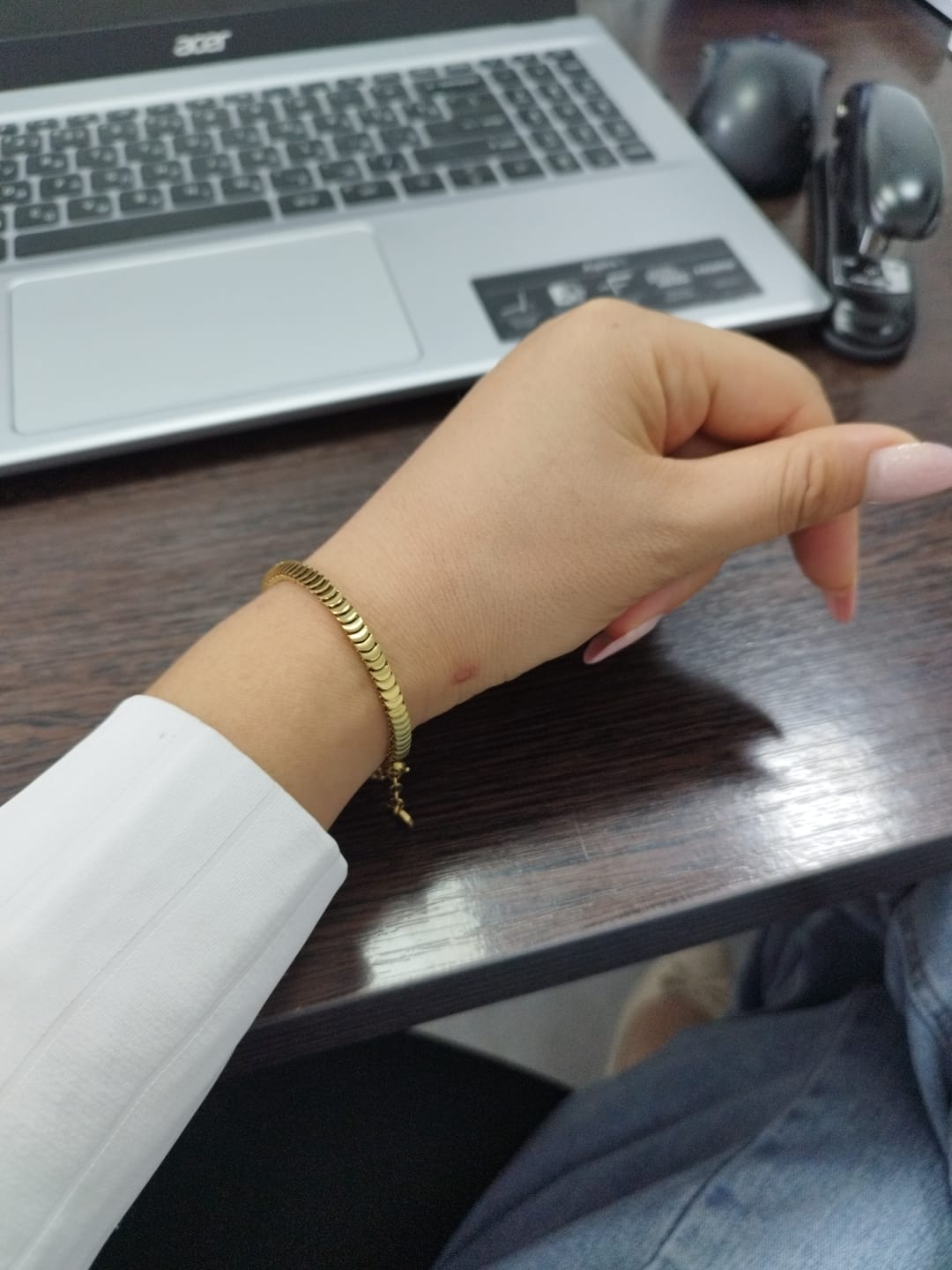 Customer photo review of Nylah Bracelet