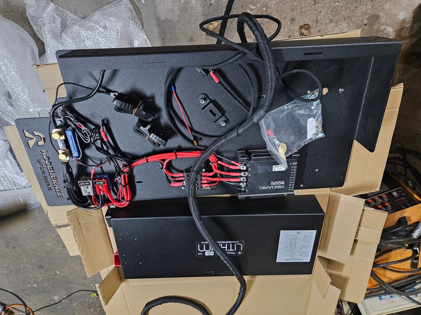 Customer photo review of Dual Battery - N80 Hilux - Behind Seat - Jumpstart Feature