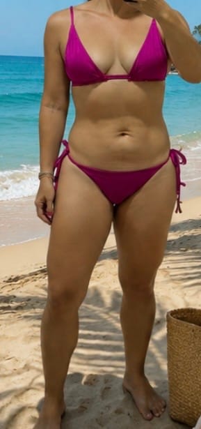 Customer photo review of Bottom Juliana Fucsia Unicolor