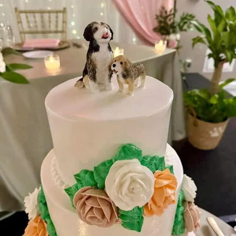 Customer photo review of Custom Handmade Polymer Clay Pet Figurine