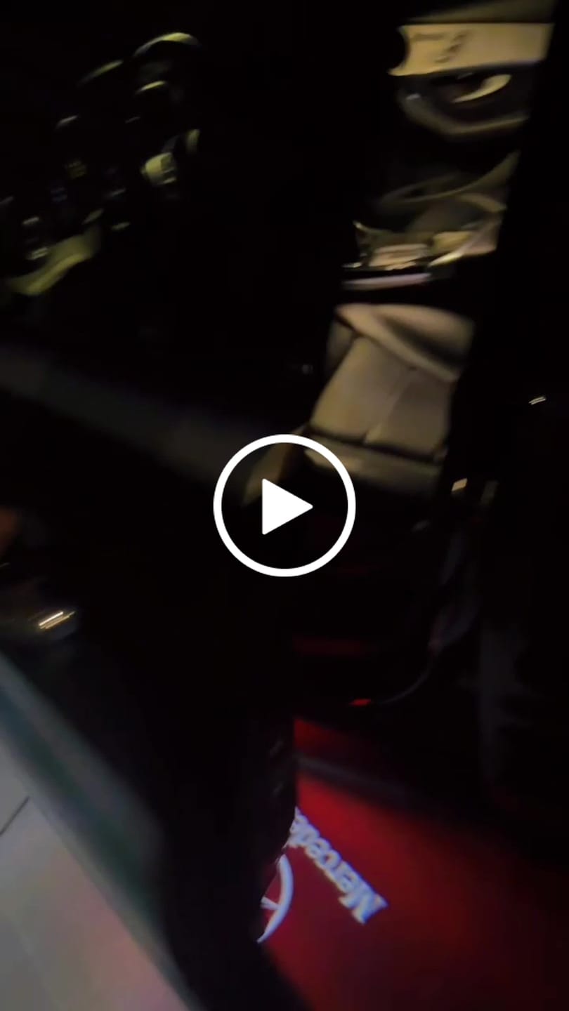 Customer video review of MERCEDES DOOR LIGHTS