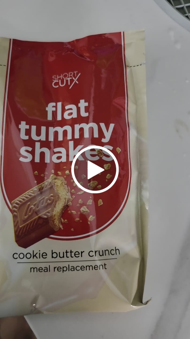 Customer video review of Flat Tummy Shakes: Cookie Butter Crunch