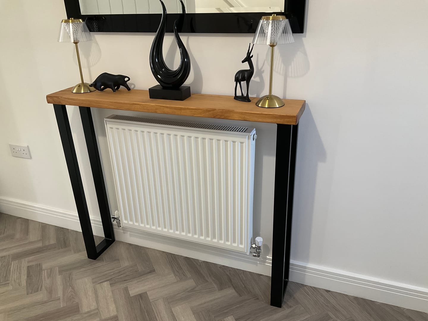 Customer photo review of Rustic Console Table  | 20cm Depth