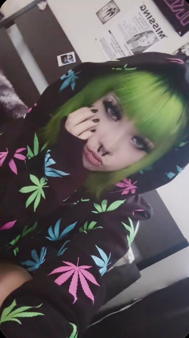 Customer photo review of Blaze It Hoodie