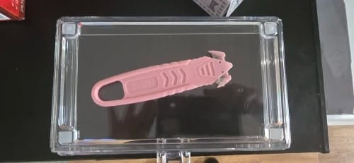 Customer photo review of Acrylic Desk Organizer – Clear Drawer Storage for Office