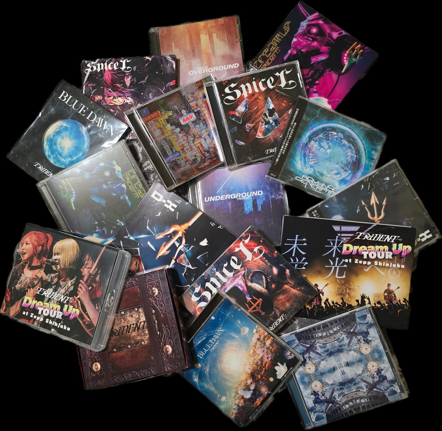 Customer photo review of TRiDENT - D-X [CD] (Regular Edition)