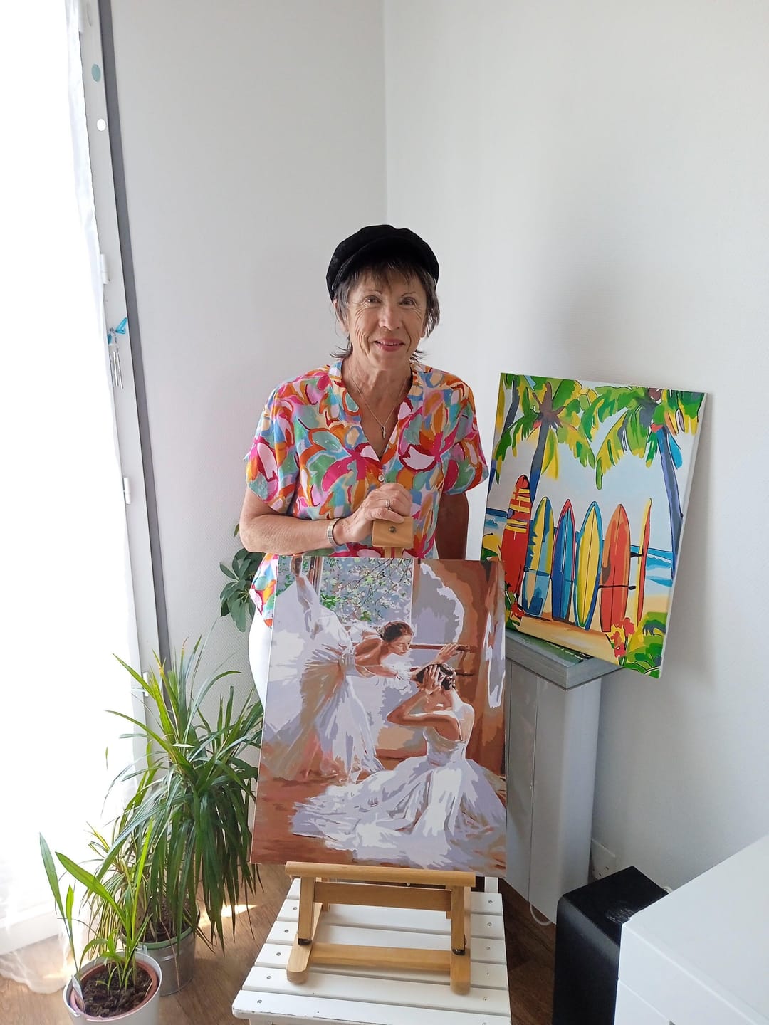 Customer photo review of Planche de surf colorées