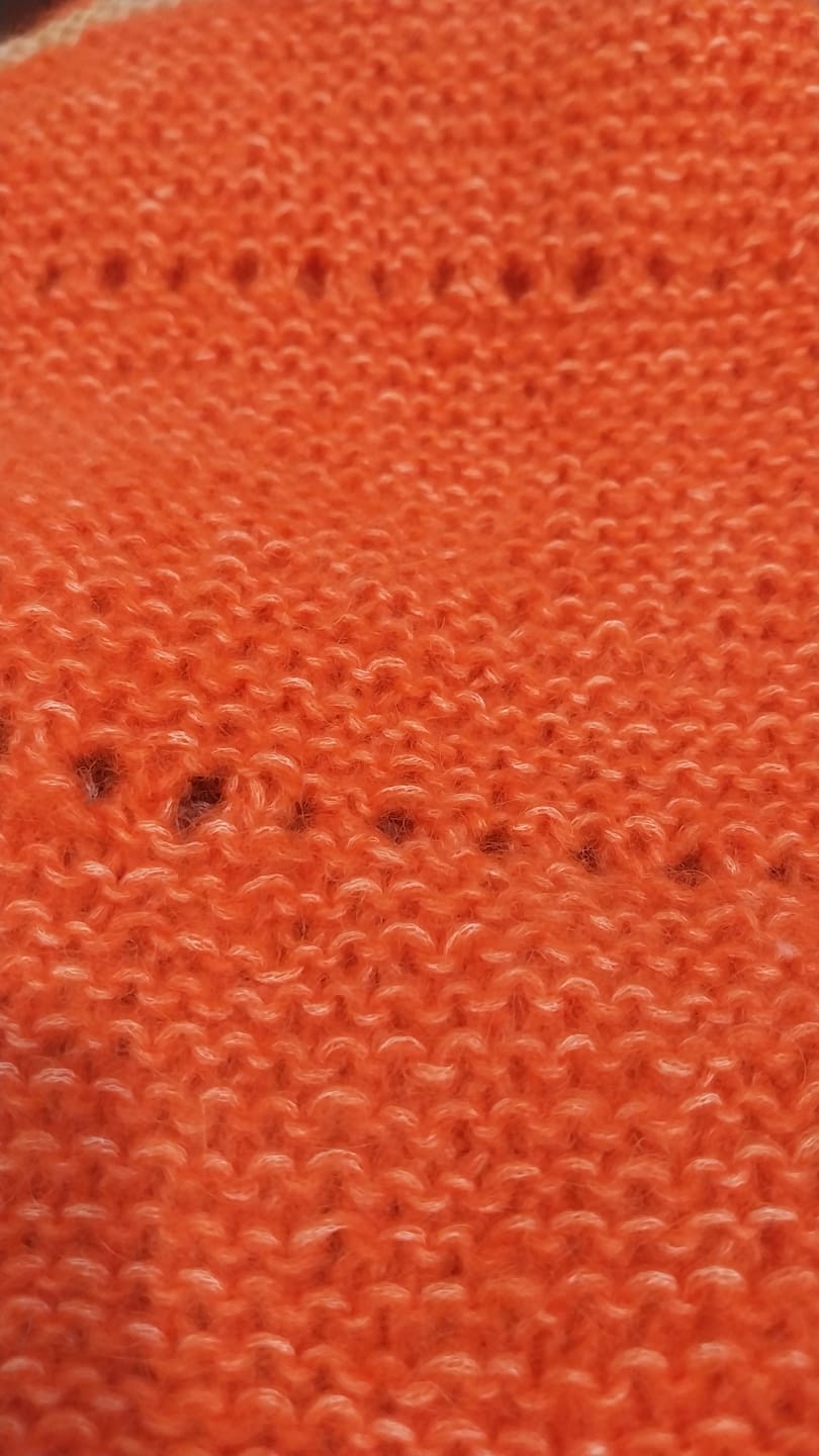 Customer photo review of Isager Soft  (56% Alpaca / 44% Algodón Pima Orgánico)