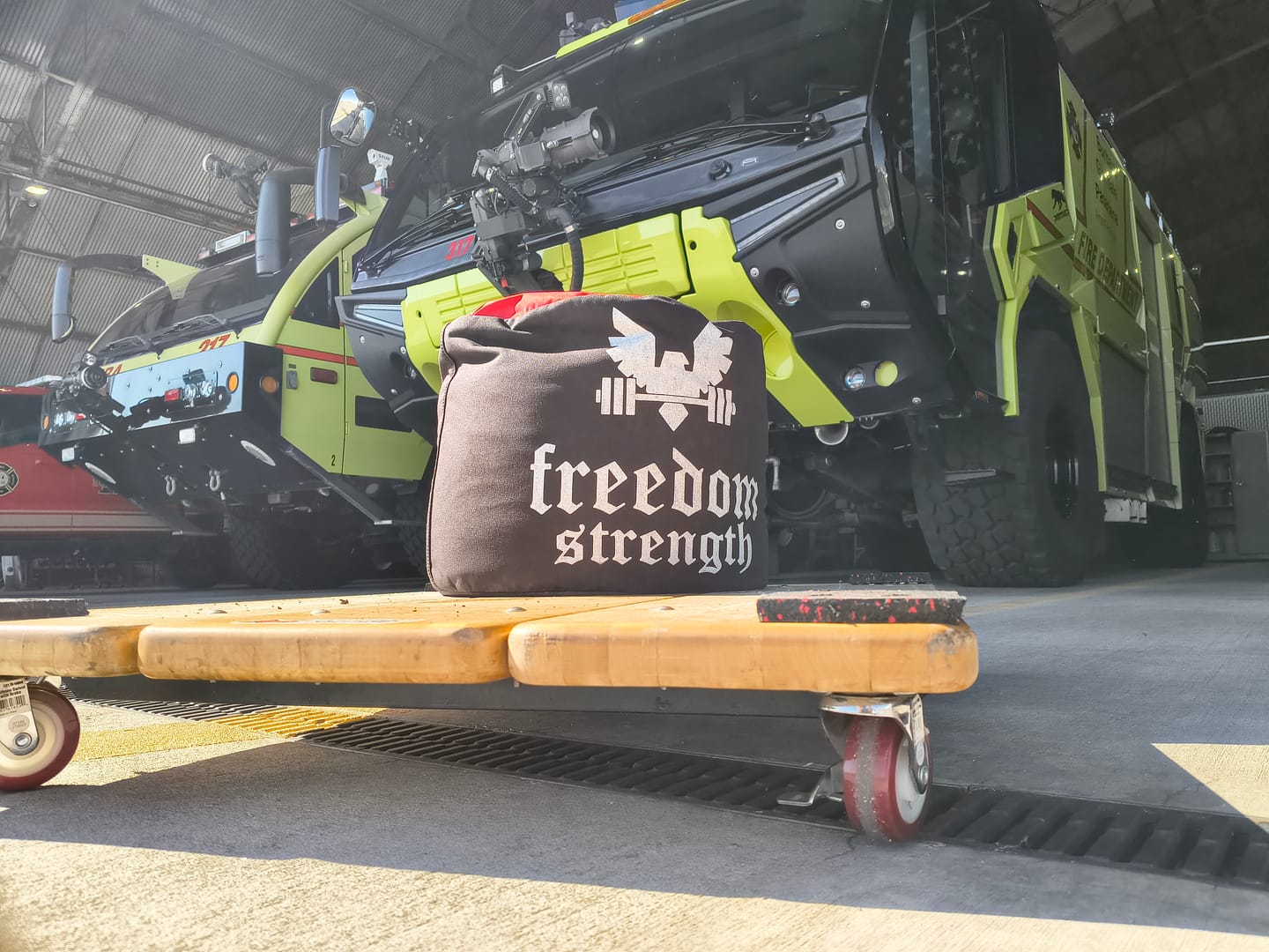 Customer photo review of Strongman Sandbag