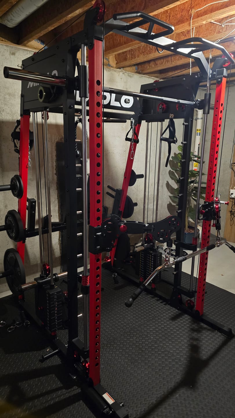 Customer photo review of 3D Pivot Arms Rack Attachment for M4-2.0