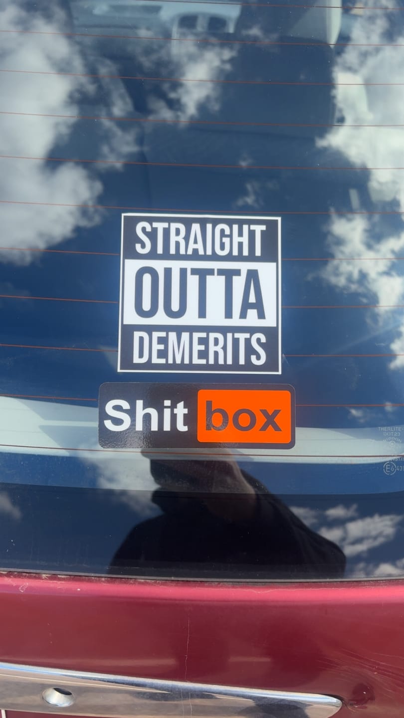 Customer photo review of Straight Outta Demerits