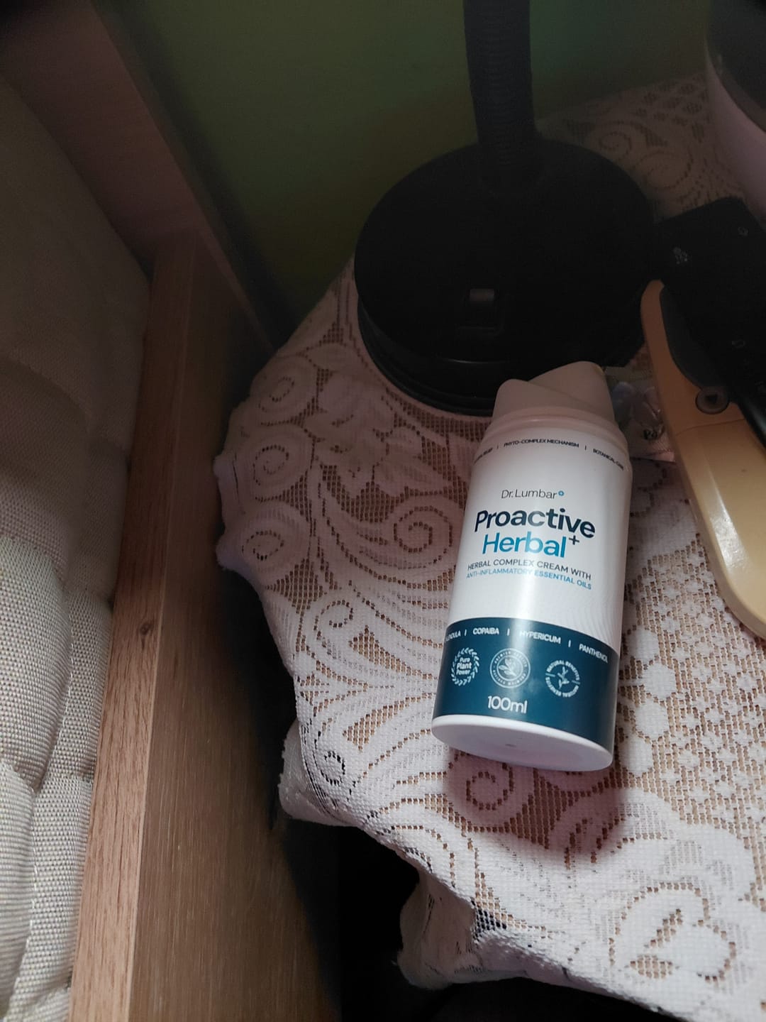 Customer photo review of Proactive Herbal+ Speciális Gyógynövény Krém Izmokra, Ízületekre, Talpi Bőnyére