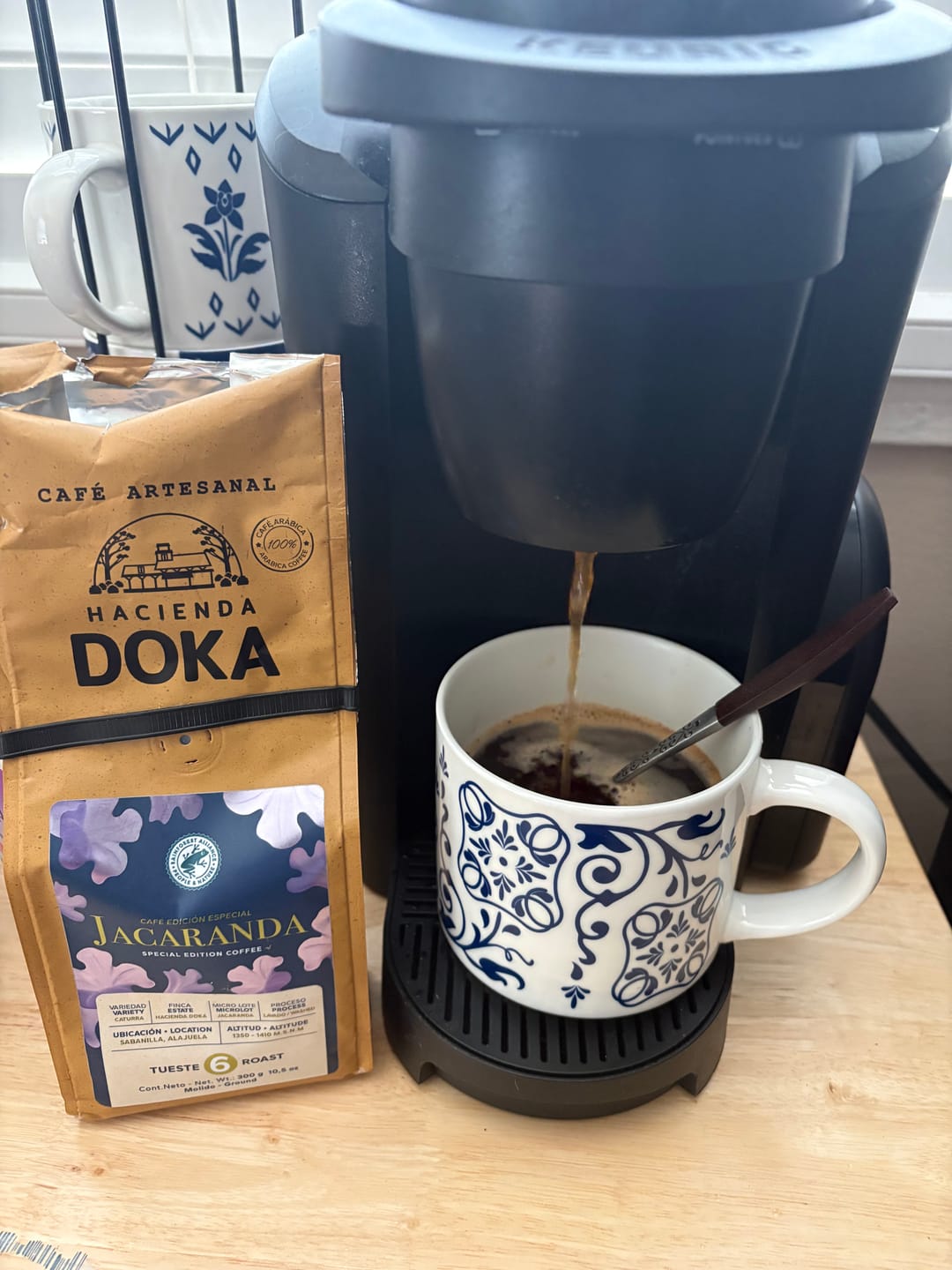 Customer photo review of Jacaranda Limited Edition Ground Coffee