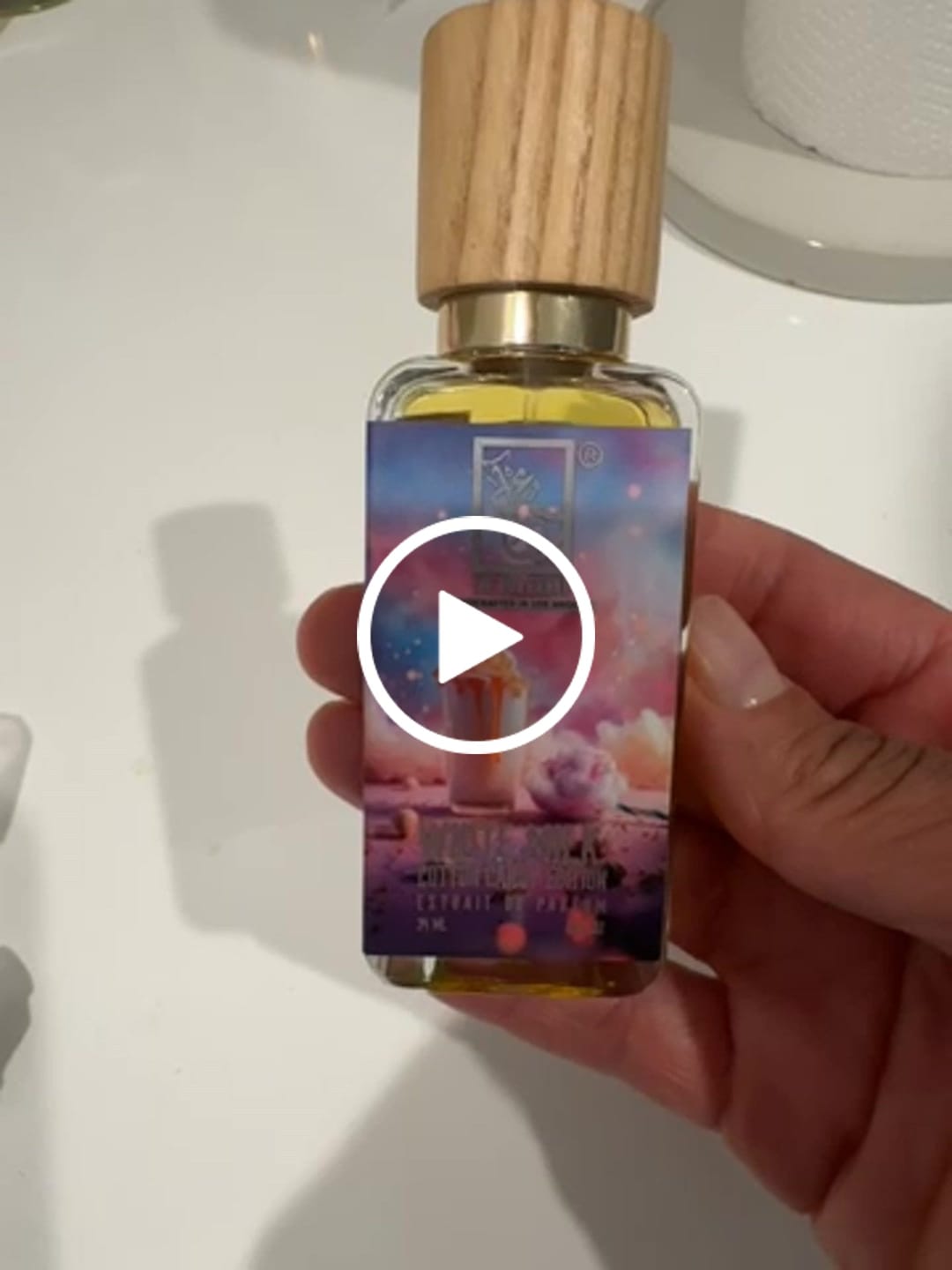 Customer video review of White Milk: Cotton Candy Edition