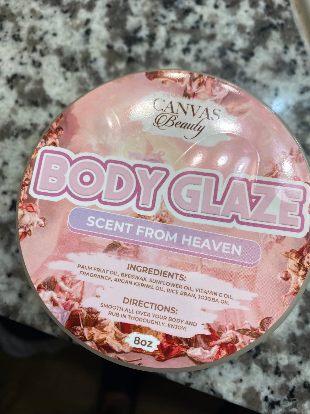 Customer photo review of BODY GLAZE: SCENT FROM HEAVEN