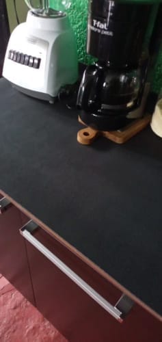 Customer photo review of Diatomite Kitchen Mat - Fast-Drying Absorbent Pad