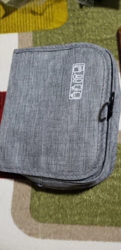 Customer photo review of Men's Toiletry Bag – Waterproof Hanging Travel Wash Pouch