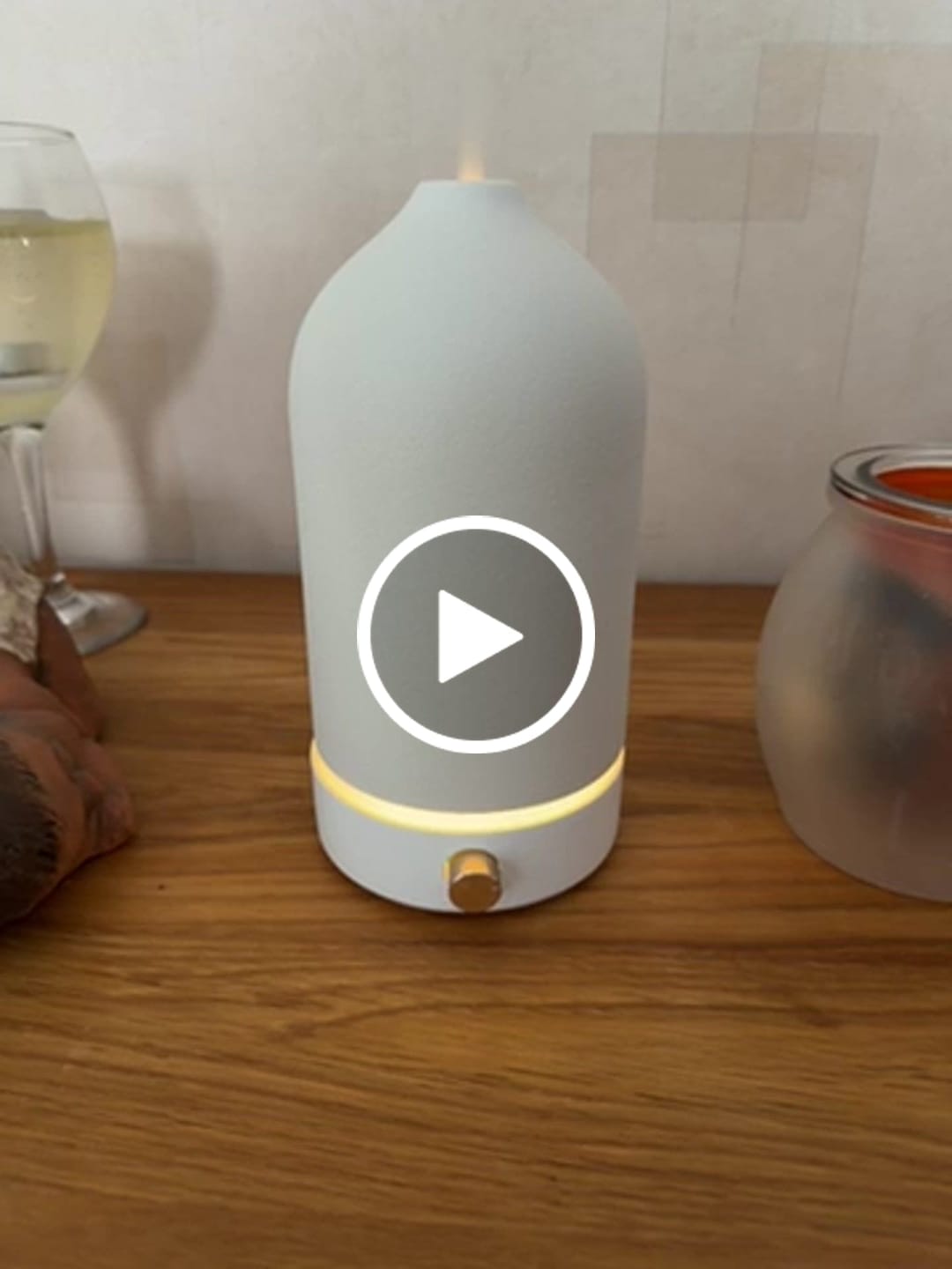 Customer video review of Trådlös Diffuser, Vit