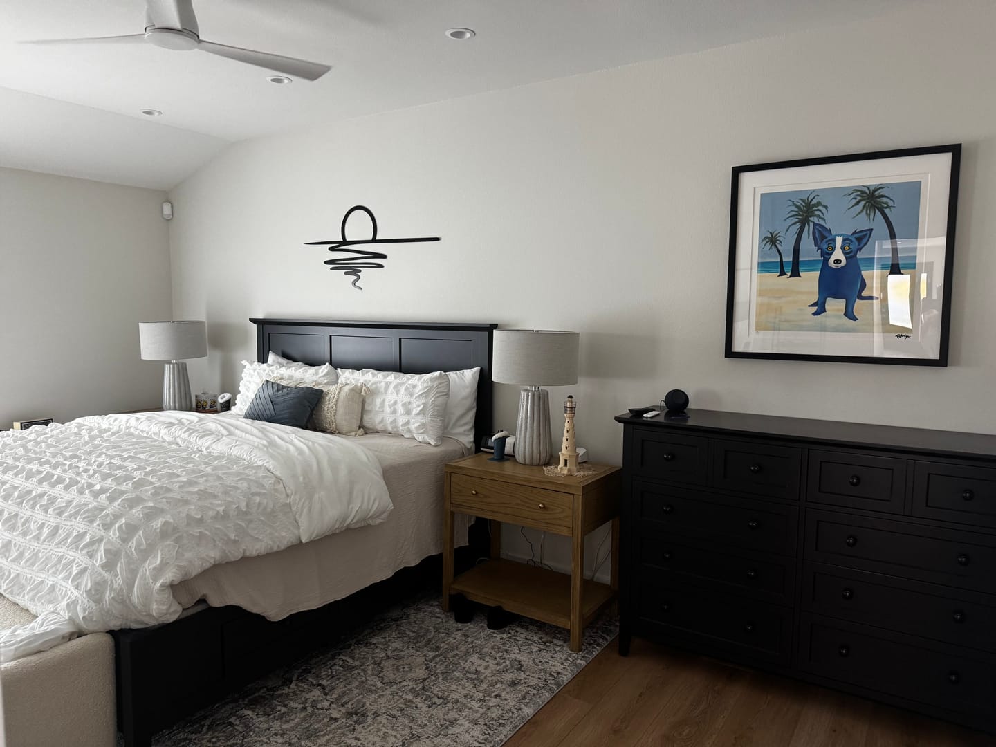 Customer photo review of Sunset Drift Wall Art