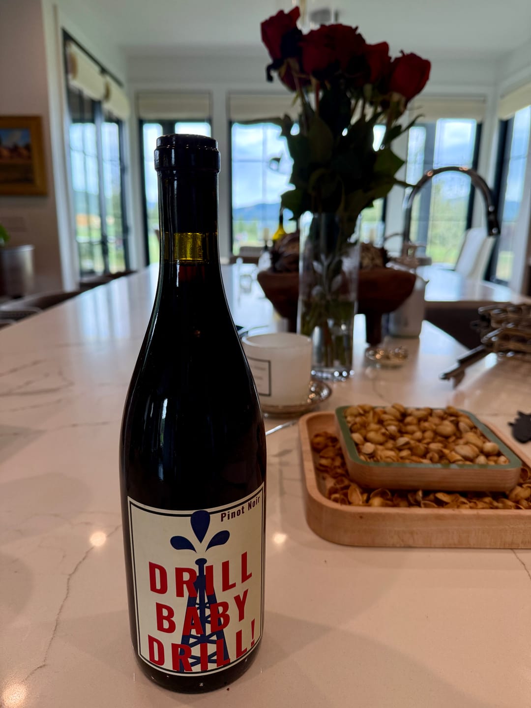 Customer photo review of Drill Baby Drill Pinot Noir