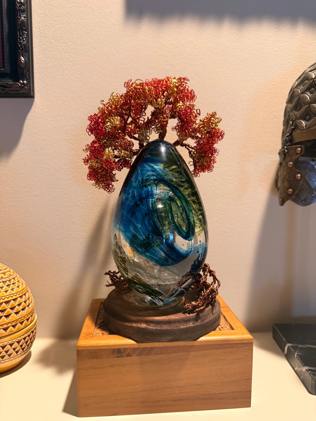Customer photo review of Autumn Sunshine Tree Of Life - TREE ONLY