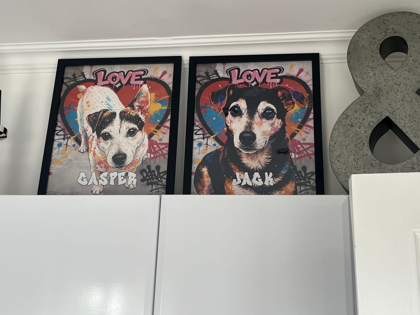 Customer photo review of Urban Pop - Personalised Poster