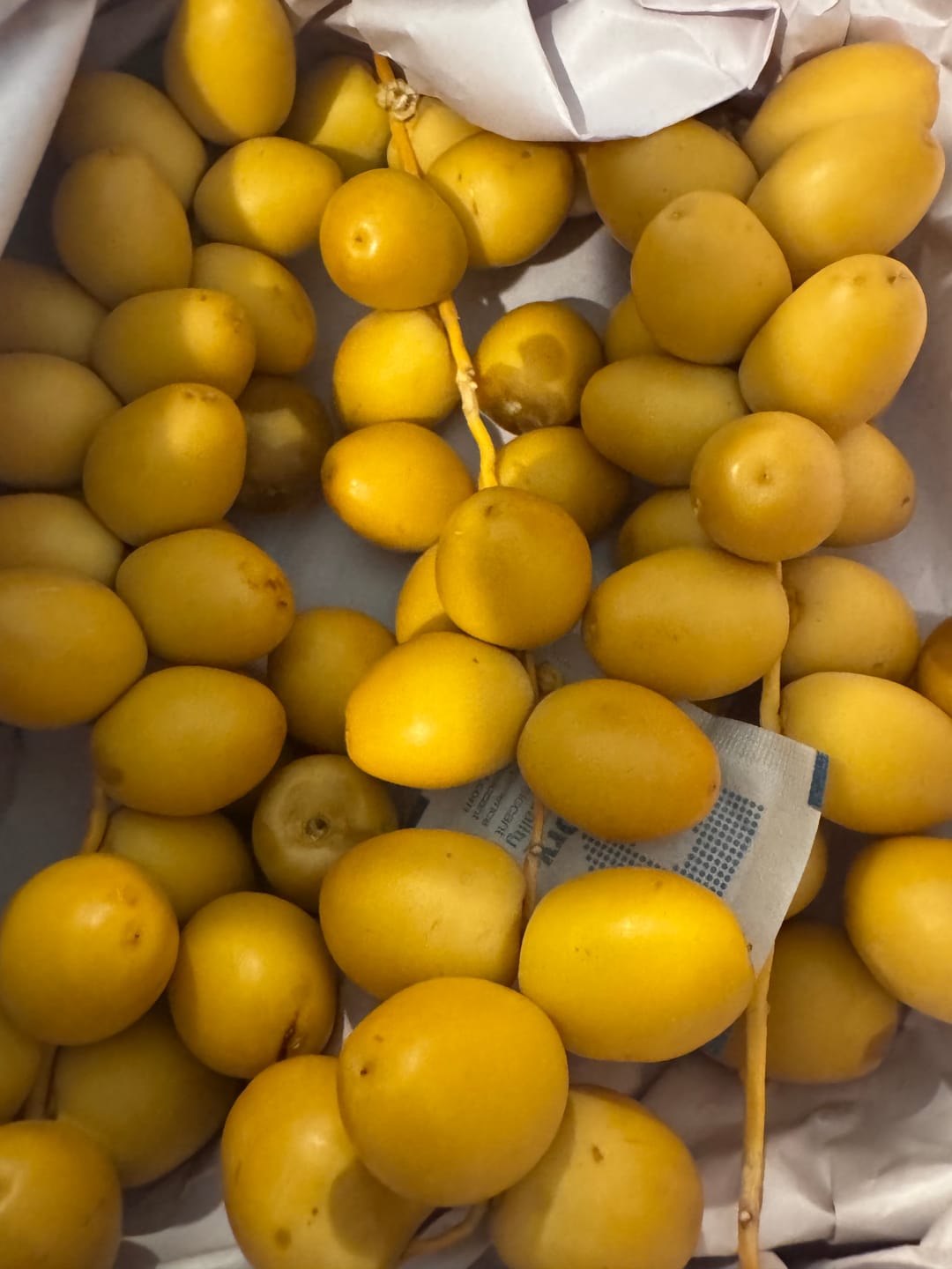 Customer photo review of Organic Yellow Barhi Dates (Khalal Barhi Dates)
