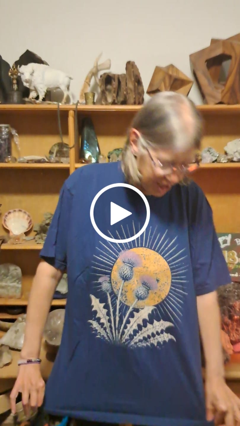 Customer video review of Thistle Sunset T-Shirt